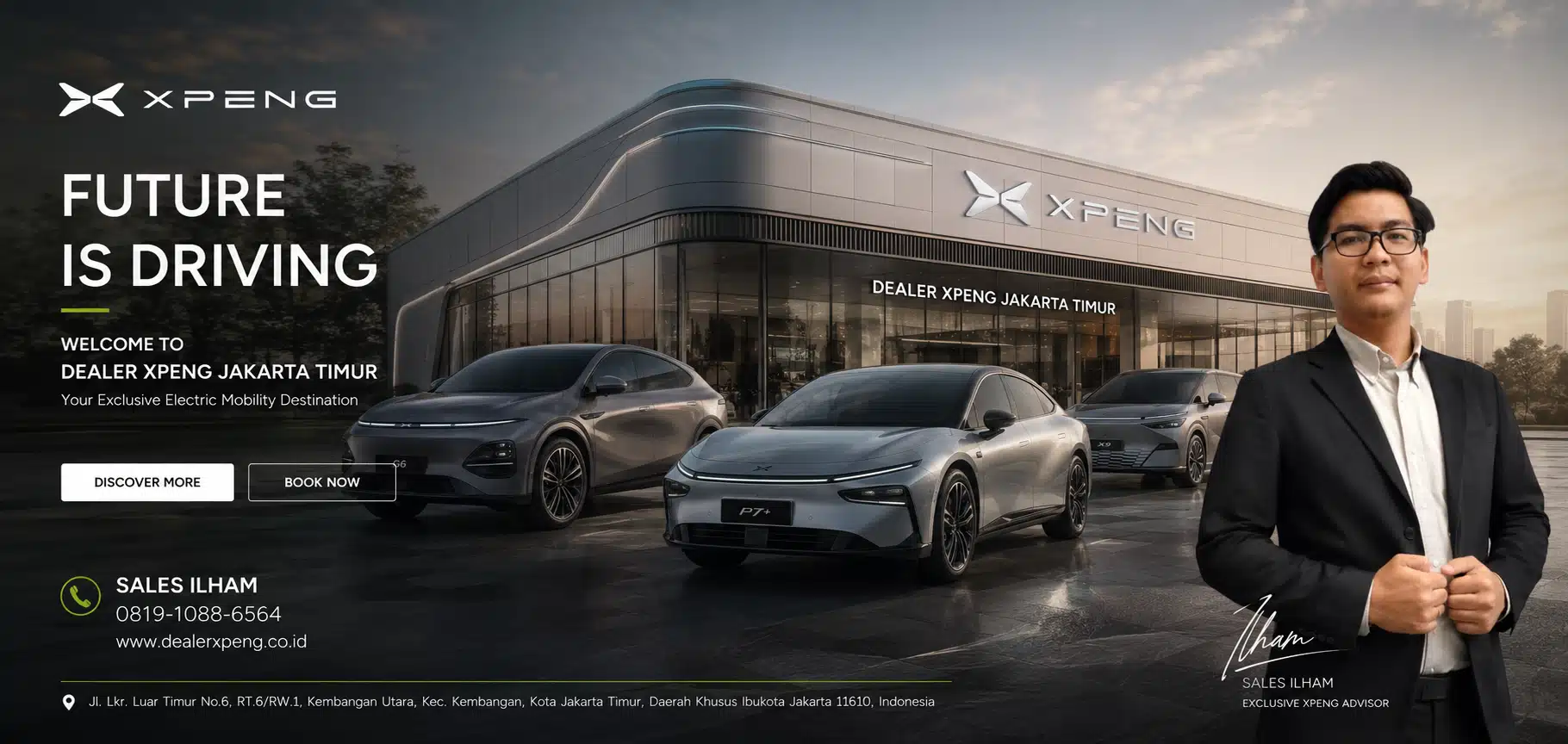 Dealer Xpeng Jakarta Timur