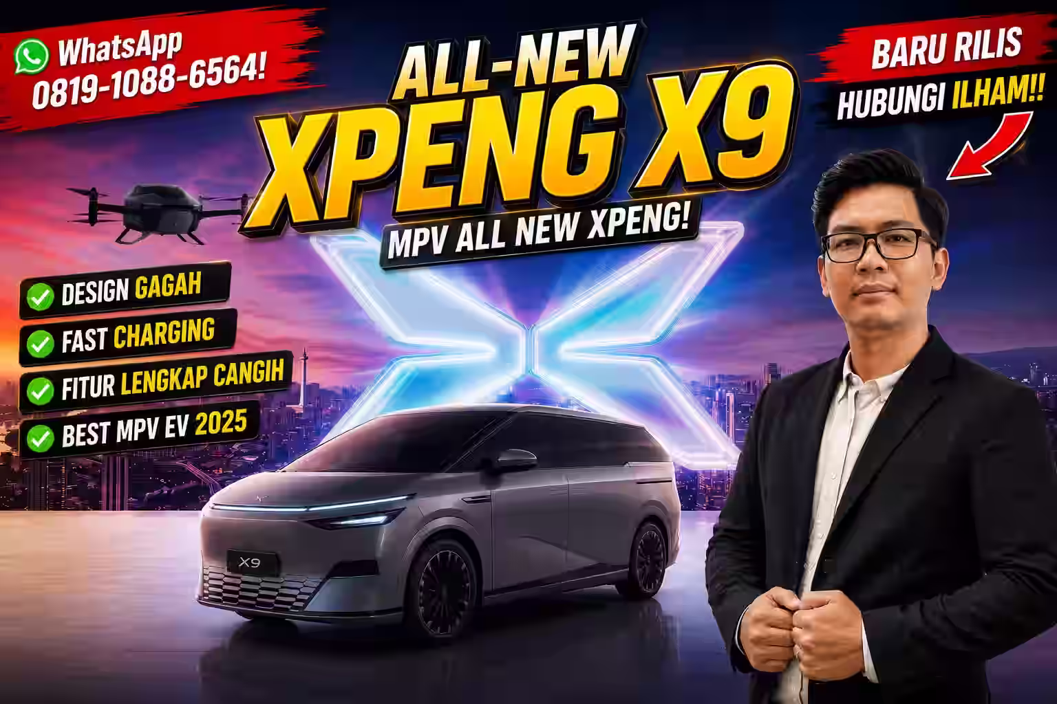 Promo Spesial Showroom Xpeng Puri Jakarta - Marketing Ilham